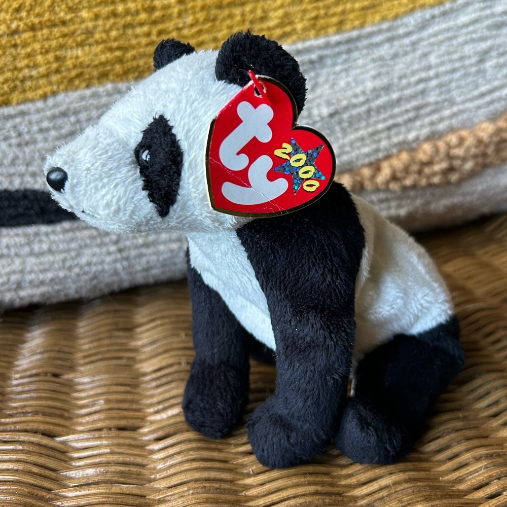 2/$30⚡️- TOY | Ty Beanie Baby China the Panda 2000
